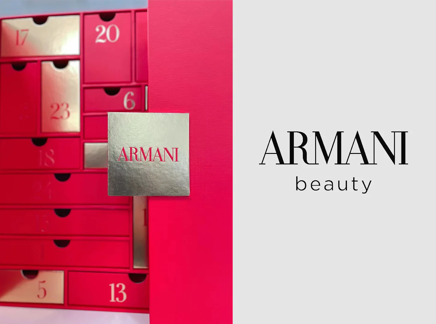 Armani Beauty premium gift packaging