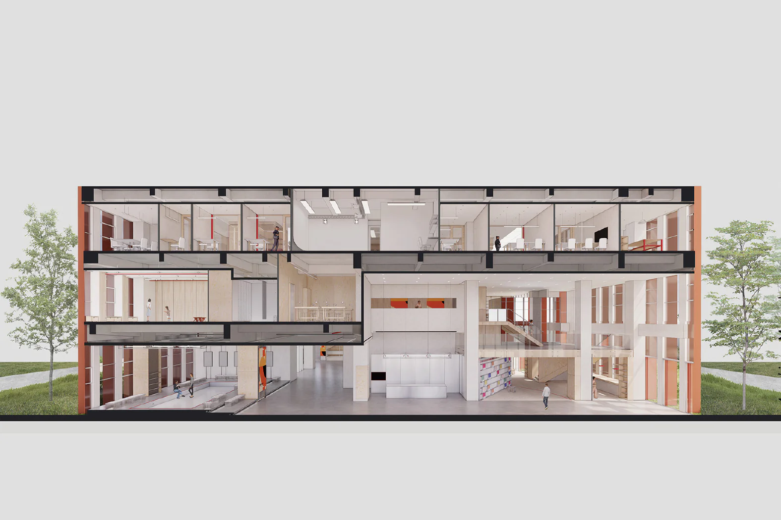 Art Museum spatial design showcase